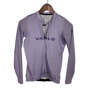 Varlo Purple Full Zip Long Sleeve Cycling Jersey Women's Medium